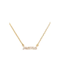 Kate Spade Mama Pendant Necklace in Gold