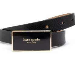 Kate Spade 20mm Blt Plq bk in Black