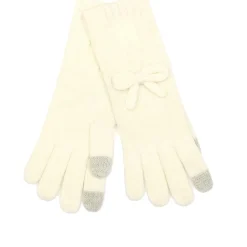 Kate Spade Mtl Bow Box Set in Cream