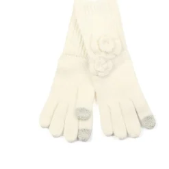 Kate Spade Pop Flwr Ap Glv in Cream