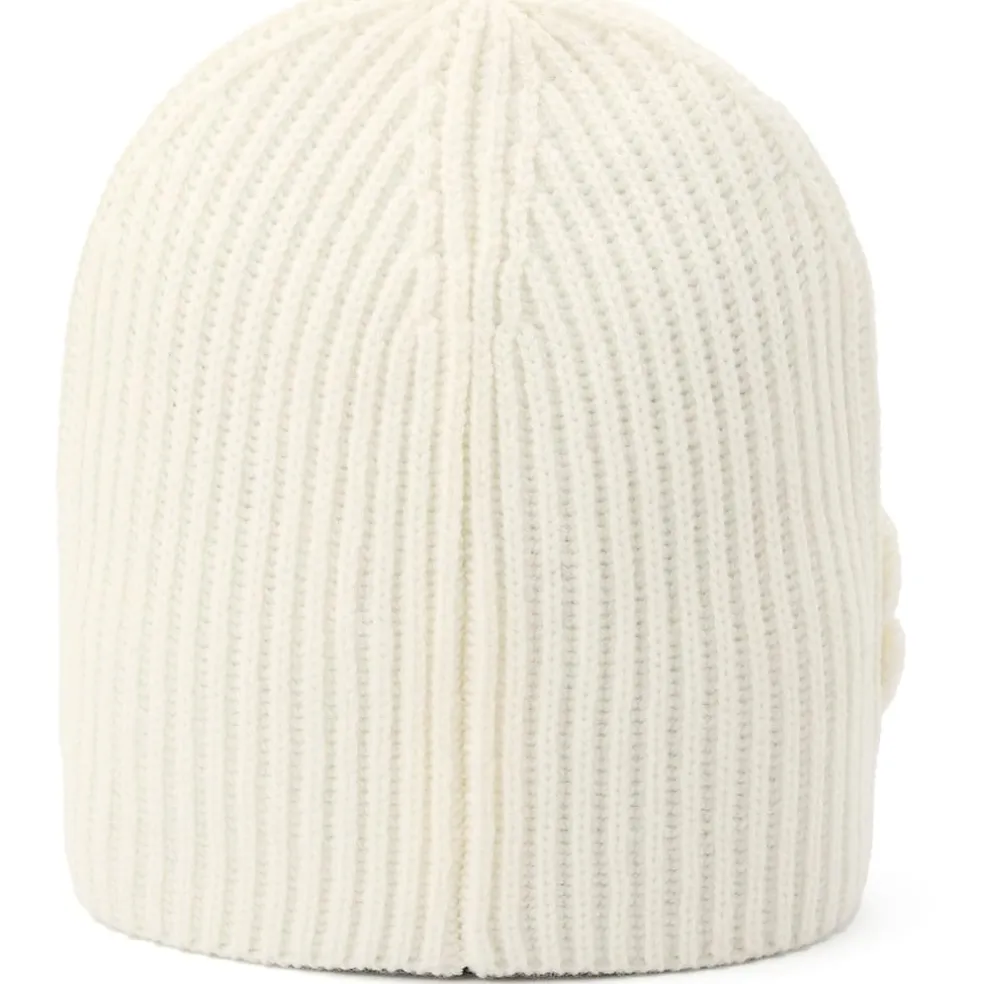 Kate Spade Pop Flwr Beanie in Cream