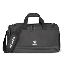 Kelme Travel Duffle Bag with Detachable Strap in Black
