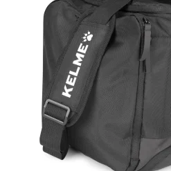Kelme Travel Duffle Bag with Detachable Strap in Black