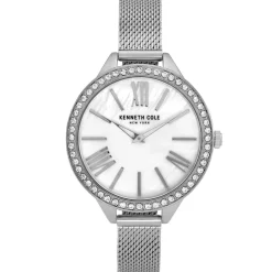 Kenneth Cole Steel Mesh York Analogue Watch in Green