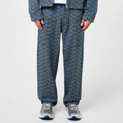 Kenzo Seigaiha Jeans in Blue