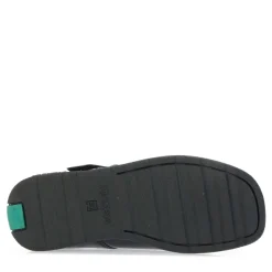 Kickers Children Girls Fragma T-Bar Patent Shoes in Black