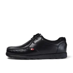 Kickers Mens Fragma Lace Shoes in Black