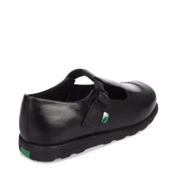 Kickers Womens Fragma T-Buckle Shoe in Black