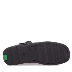 Kickers Womens Fragma T-Buckle Shoe in Black