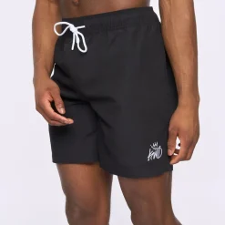 Kings Will Dream Crosby 2.0 Swim Shorts in Black