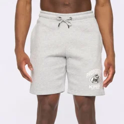 Kings Will Dream Prop Jog Shorts in Grey Marl