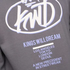 Kings Will Dream Soap Hoodie in Grey