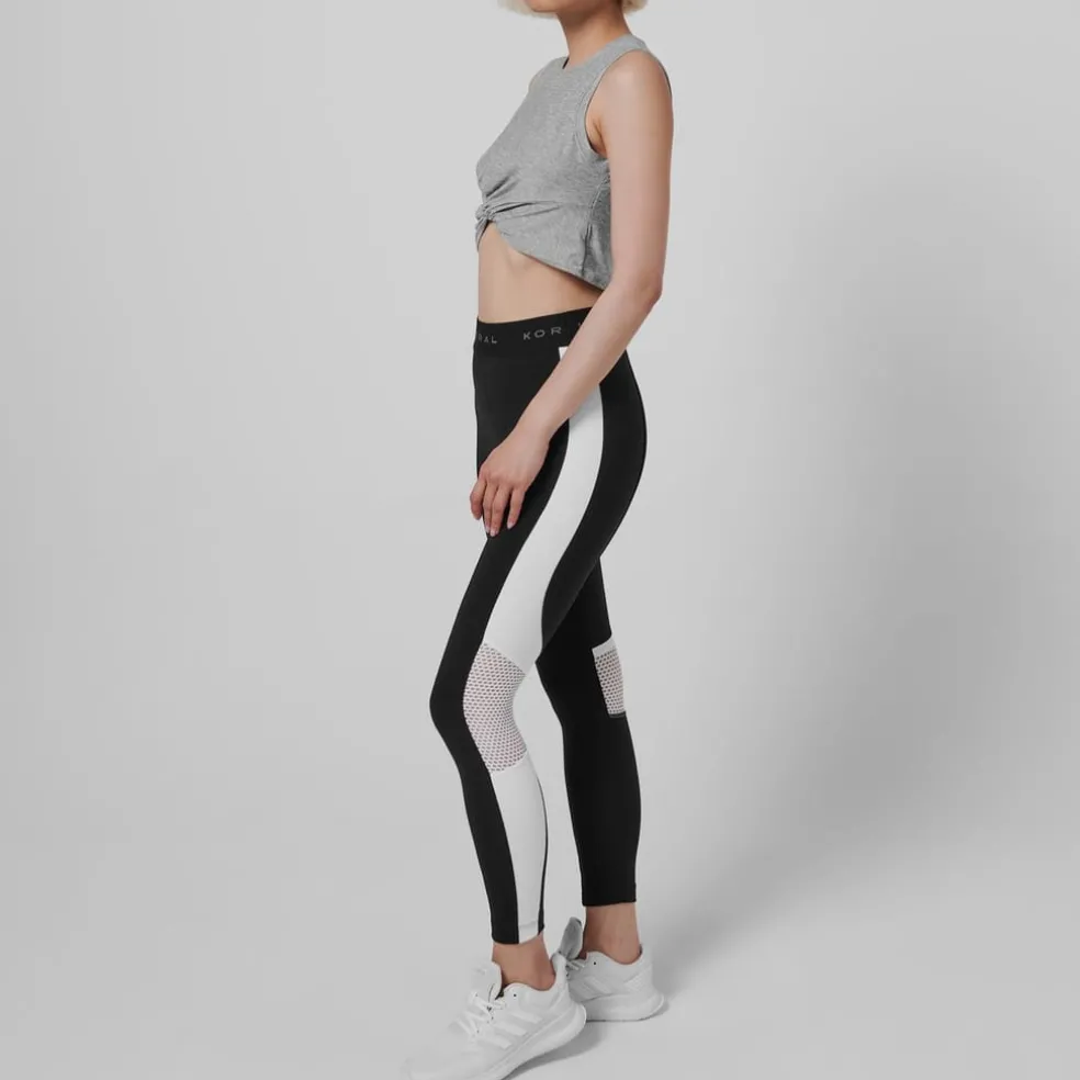 Koral Womens Emblem Hr Leggings in Black