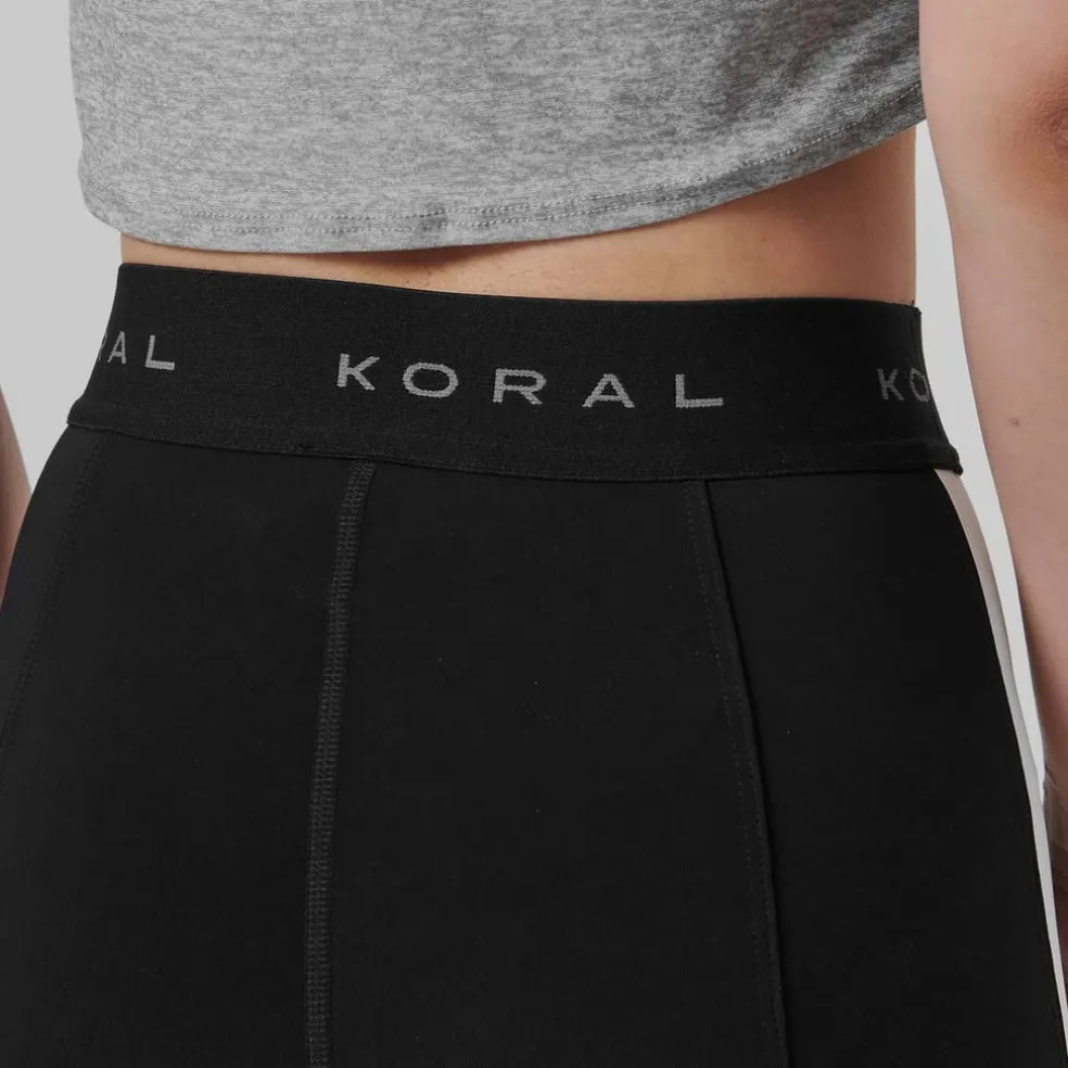 Koral Womens Emblem Hr Leggings in Black