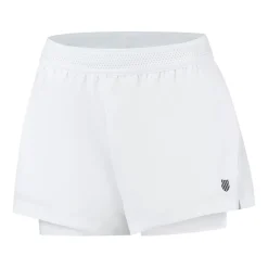 K-Swiss Hypocrite Athletic Shorts in White