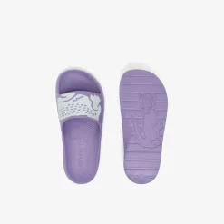 Lacoste 2.0 Sliders in Purple