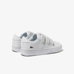 Lacoste Childrens L001 Trainers in White