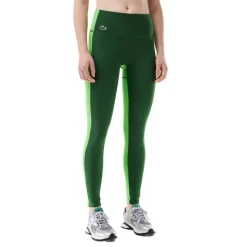 Lacoste Colour Block Leggings in Green