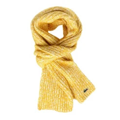 Lacoste Cotton and Mercerized Alpaca Scarf in Multi colour