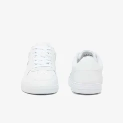 Lacoste Crocodile Print Trainers in White