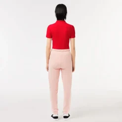Lacoste Fleece Sweatpants in Pink