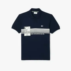 Lacoste French Made Classic-Fit Polo Shirt in Blue