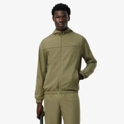 Lacoste Full Zip Track Jacket in Green