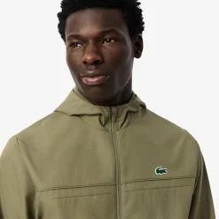 Lacoste Full Zip Track Jacket in Green