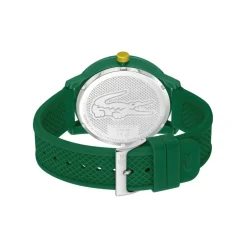 Lacoste Gents 12.12 Hero Silicone Strap Watch in Green