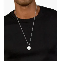 Lacoste Gents Vigor Necklace in Silver