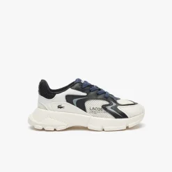 Lacoste Infants L003 Neo Trainers in Off White