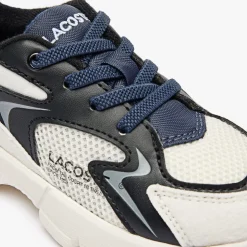 Lacoste Infants L003 Neo Trainers in Off White