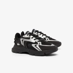 Lacoste Infants L003 Neo Trainers in Black Silver