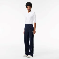 Lacoste Interlock Track Pants in Blue