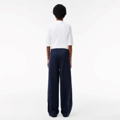 Lacoste Interlock Track Pants in Blue