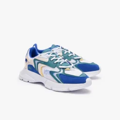 Lacoste Juniors L003 Neo Trainers in Blue-White