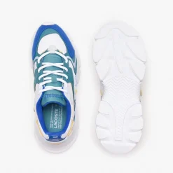 Lacoste Juniors L003 Neo Trainers in Blue-White
