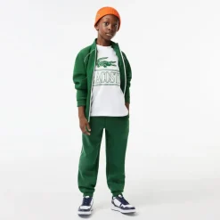 Lacoste Juniors Logo T-Shirt in White