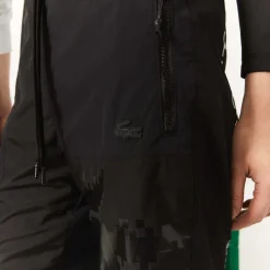 Lacoste Lacoste x Minecraft Nylon Bermuda Shorts in Black