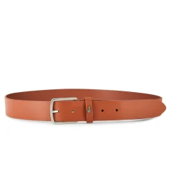 Lacoste Leather Belt Mens in Brown
