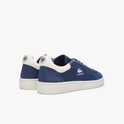 Lacoste Lineshot Leather Logo Trainers in Blue