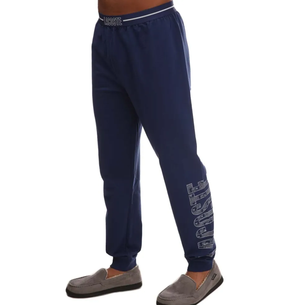 Lacoste Loungewear Pyjama Pants in Navy