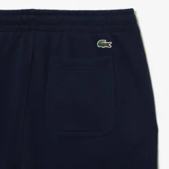 Lacoste Organic Cotton Sweatpants in Navy