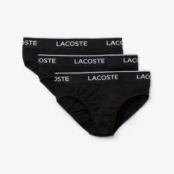 Lacoste Pack Briefs in Black