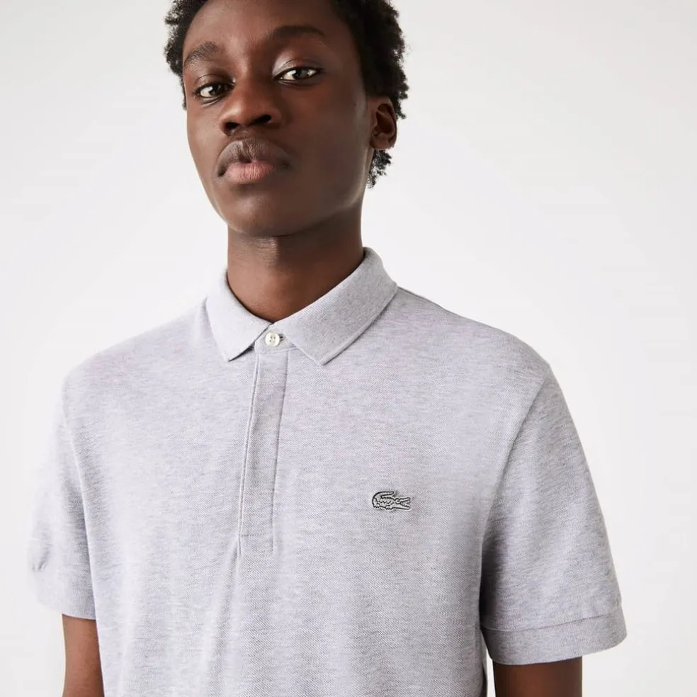 Lacoste Paris Polo Shirt in Grey