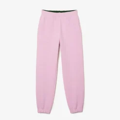 Lacoste Piqué Sweatpants in Pink