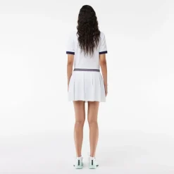 Lacoste Piqué Tennis Skirt in White