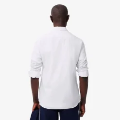 Lacoste Poplin Shirt Sn61 in White