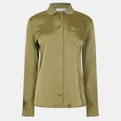 Lacoste Regular Fit Long Sleeve Shirt in Green