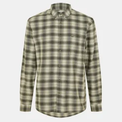 Lacoste Regular Fit Long Sleeve Shirt in Green